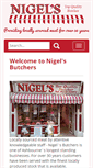 Mobile Screenshot of nigelsbutchers.co.uk